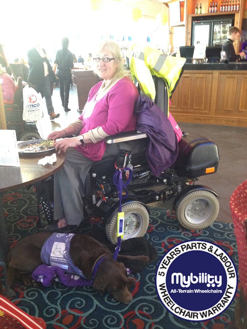 Pam Quick on Mybility All Terrain Wheelchair experience - Mybility
